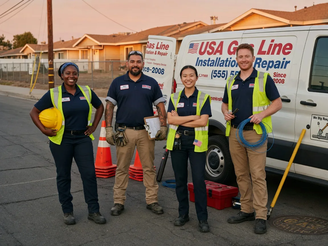 Gas Line Installation company in Waterville, PA